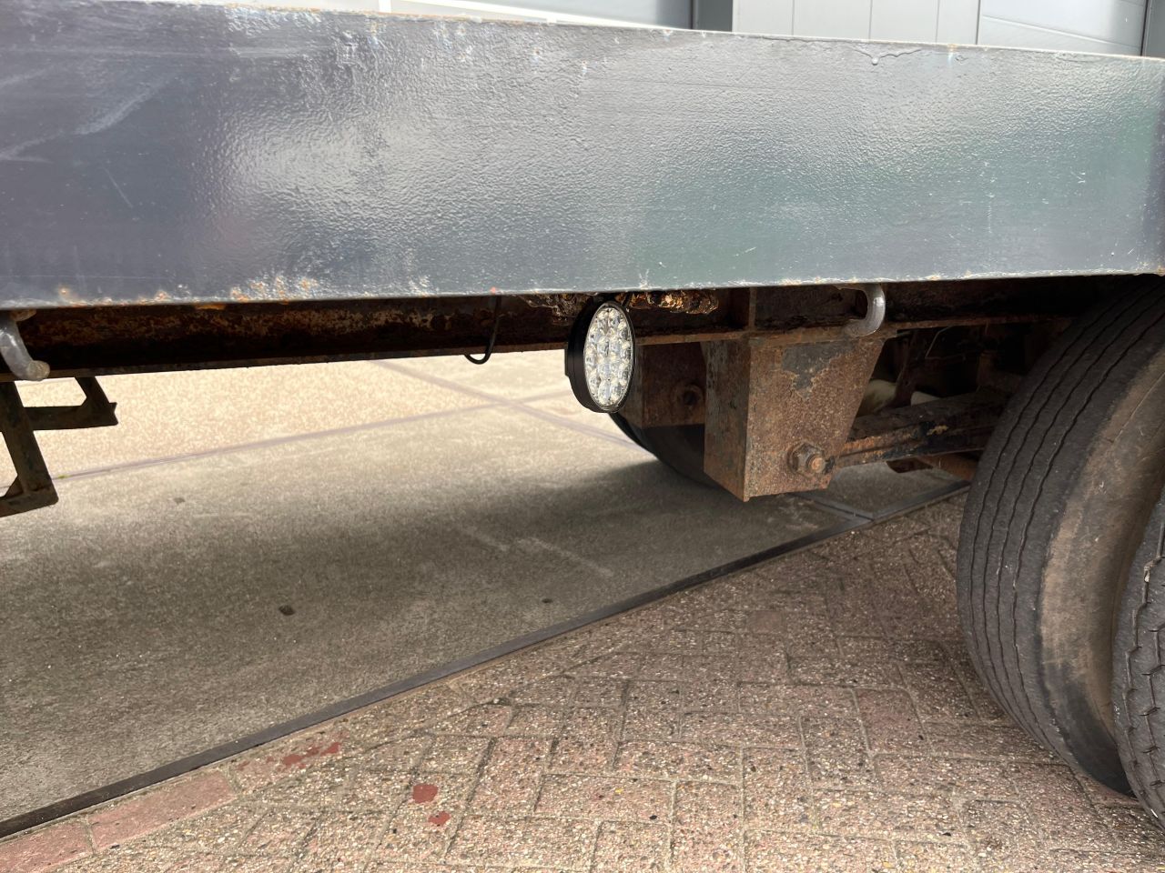 10m lage landbouwaanhanger platte wagen balenwagen