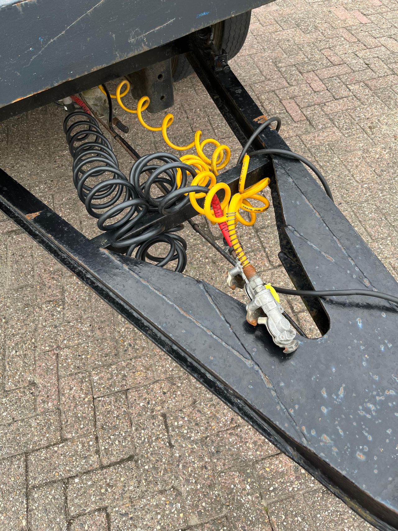 10m lage landbouwaanhanger platte wagen balenwagen