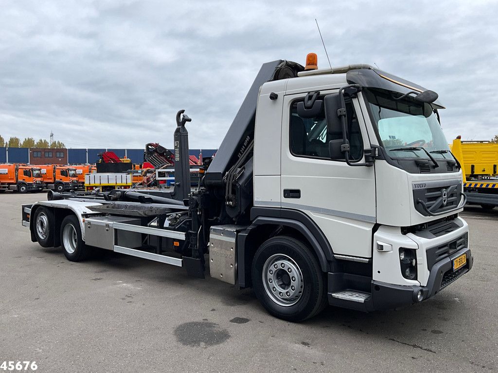 Volvo FMX 380 Hiab 24 Tonmeter laadkraan Just 210.573 km!