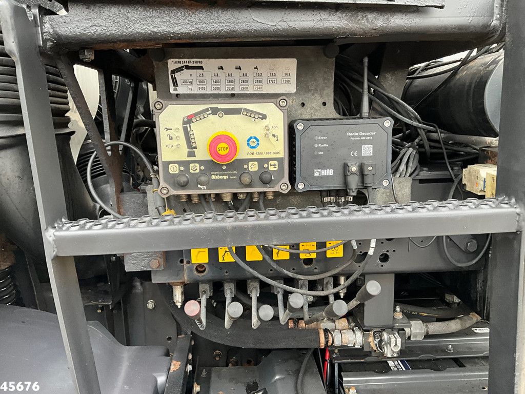 Volvo FMX 380 Hiab 24 Tonmeter laadkraan Just 210.573 km!