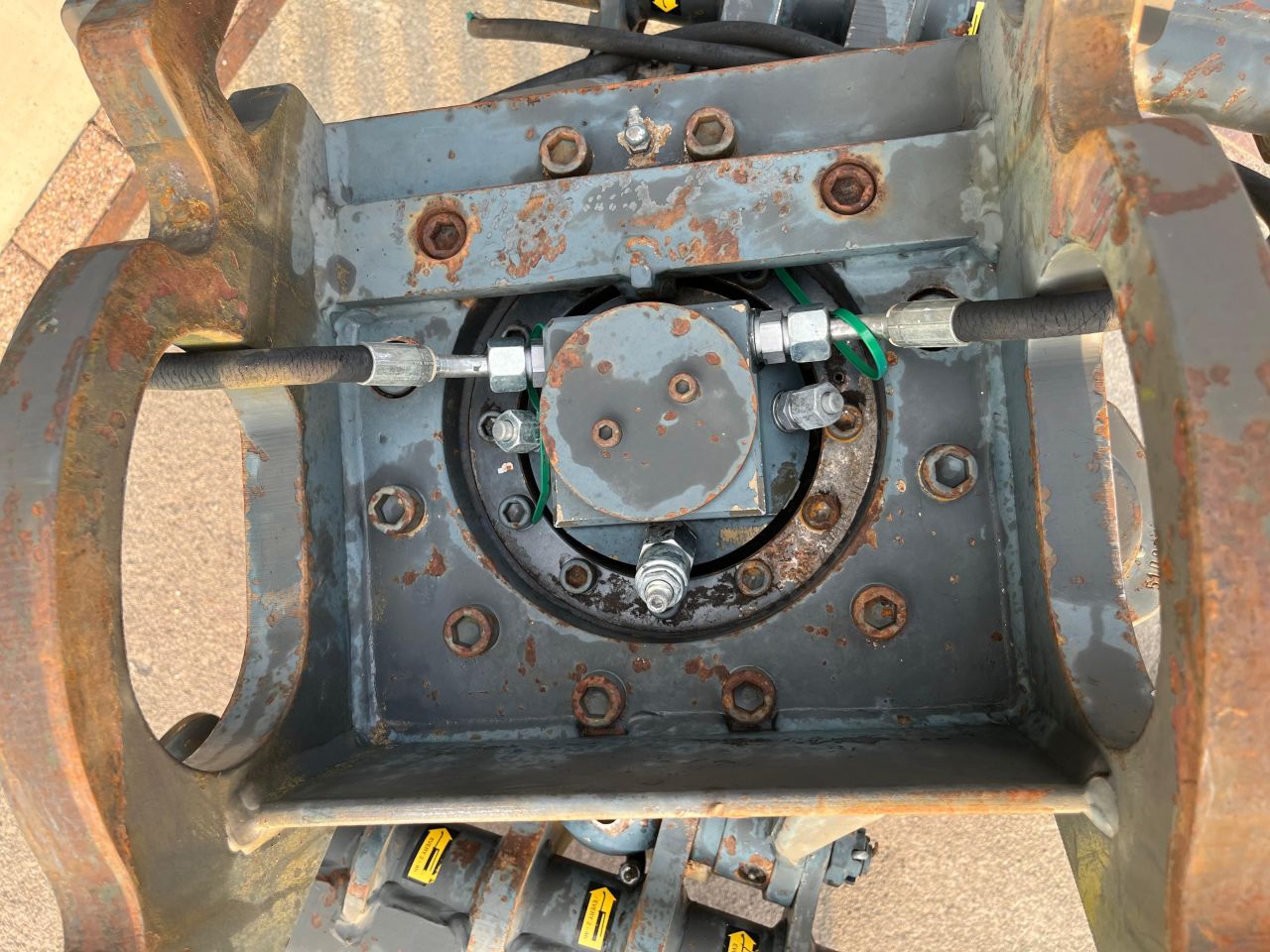 Hydraram Sloopgrijper Sorteergrijper CW10 Mobiele Midi Kraan