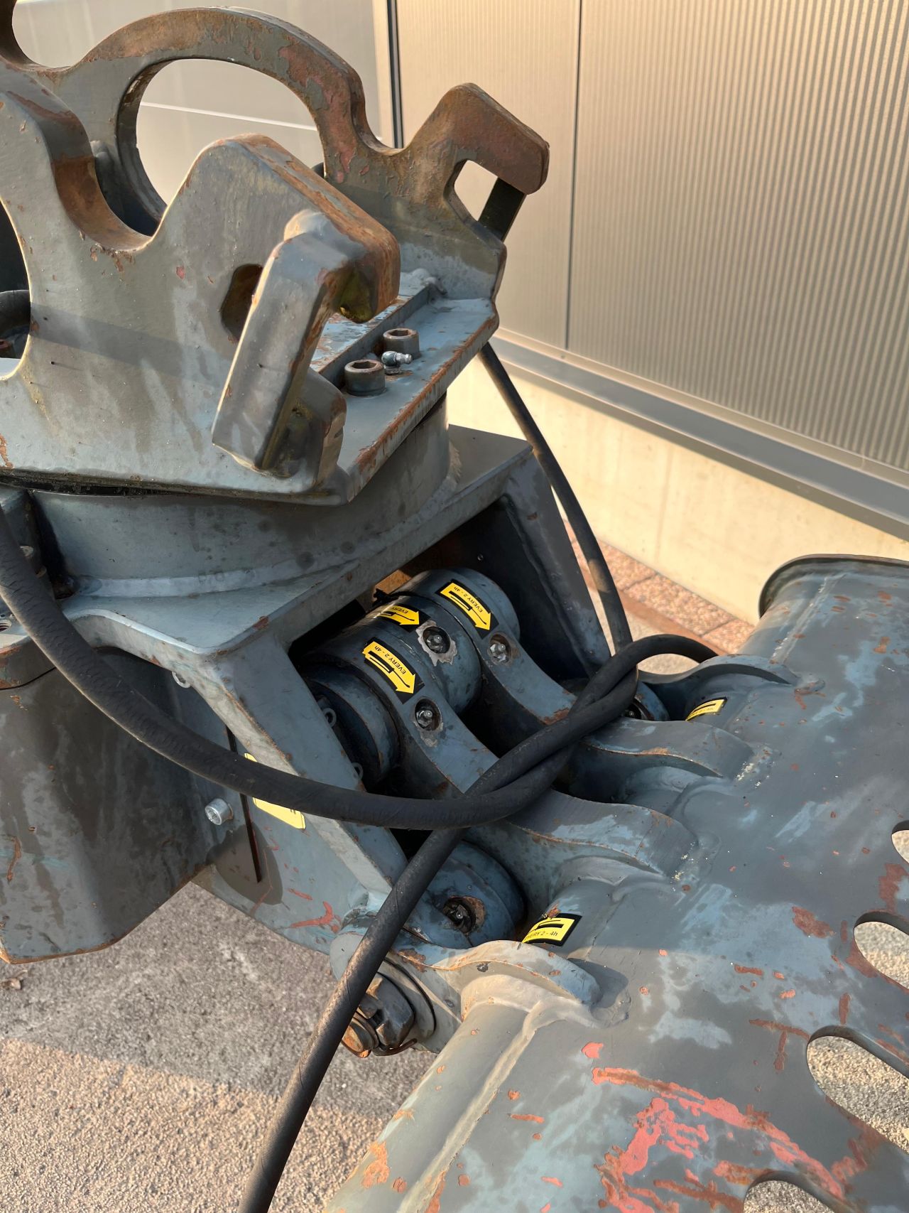 Hydraram Sloopgrijper Sorteergrijper CW10 Mobiele Midi Kraan