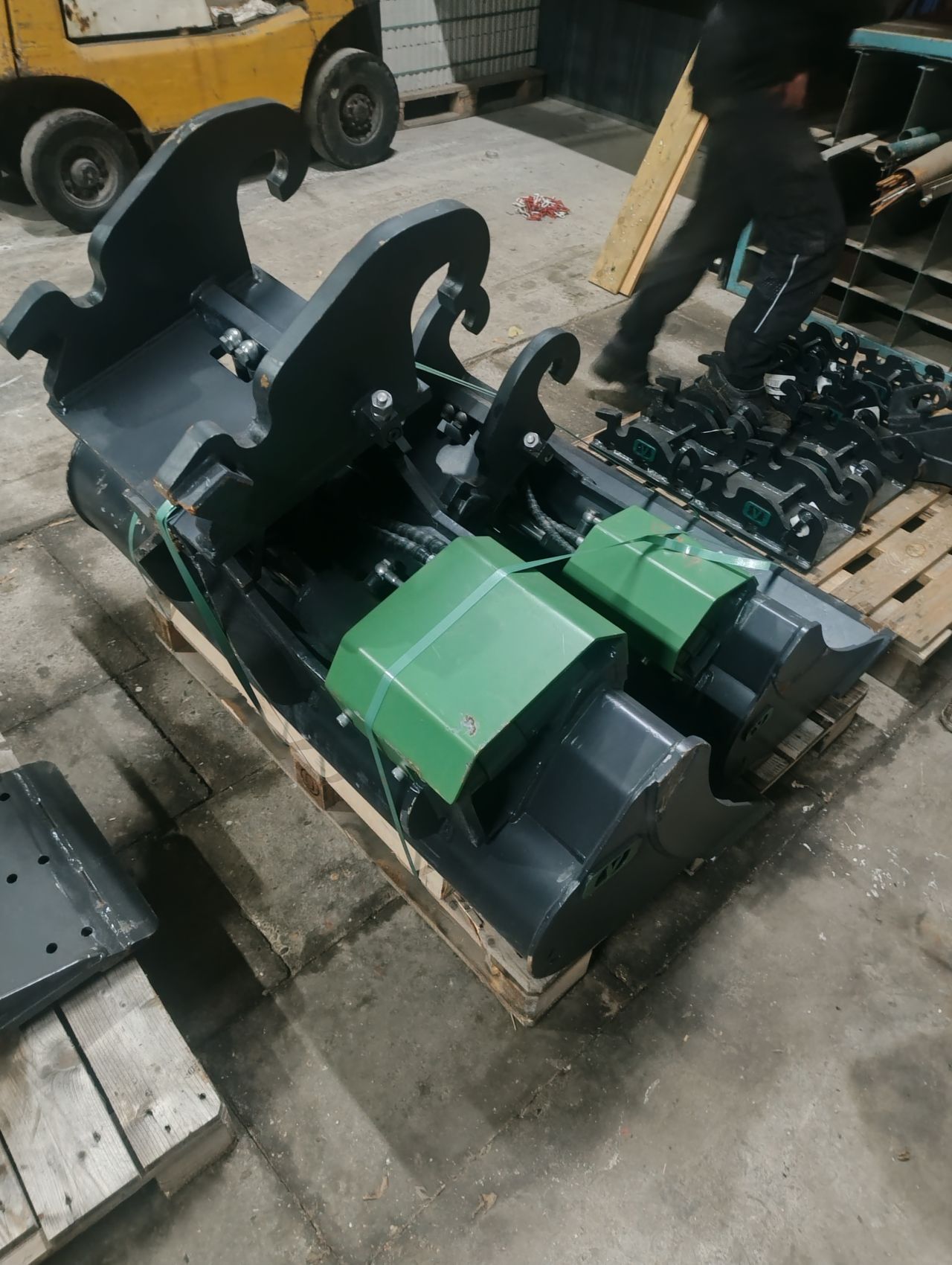 Aanbouwdelen cw05 cw10 bakken grijpers pallet lepels grondboor