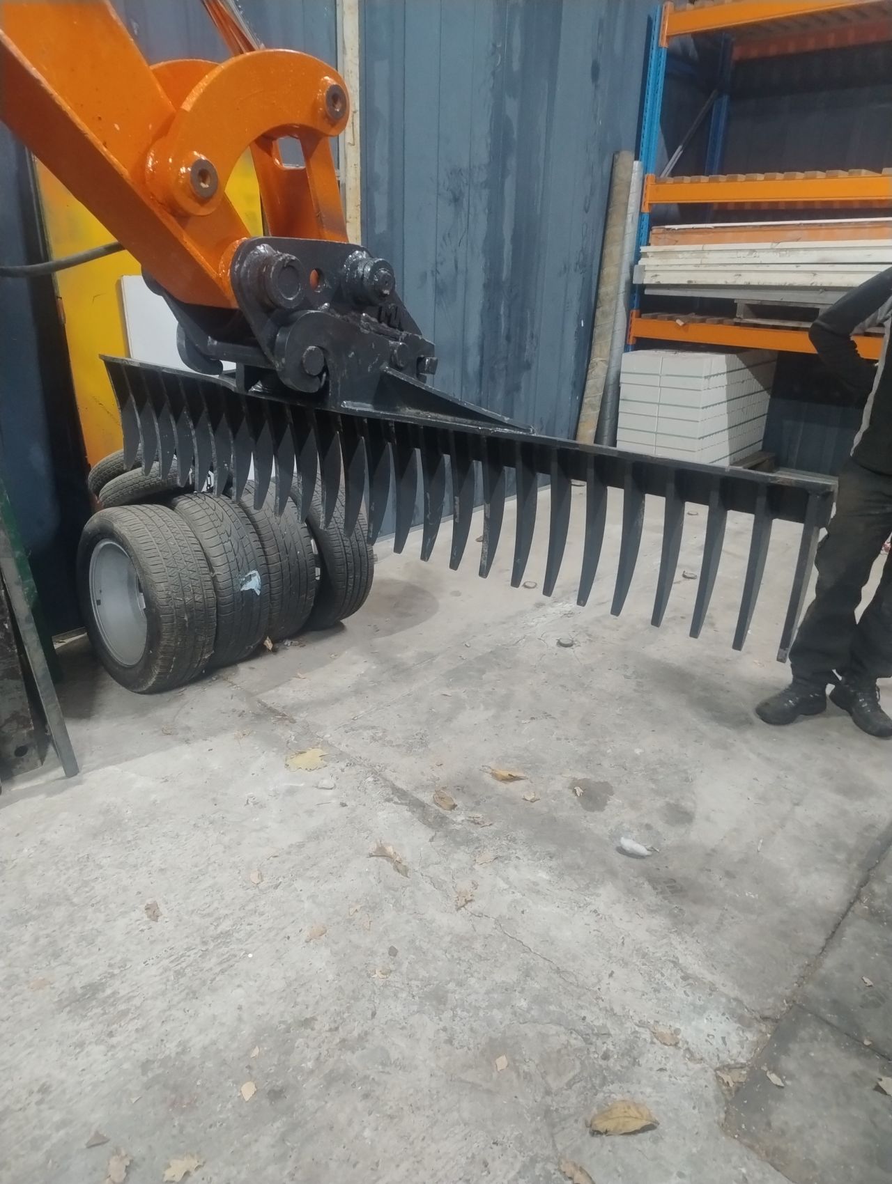 Aanbouwdelen cw05 cw10 bakken grijpers pallet lepels grondboor