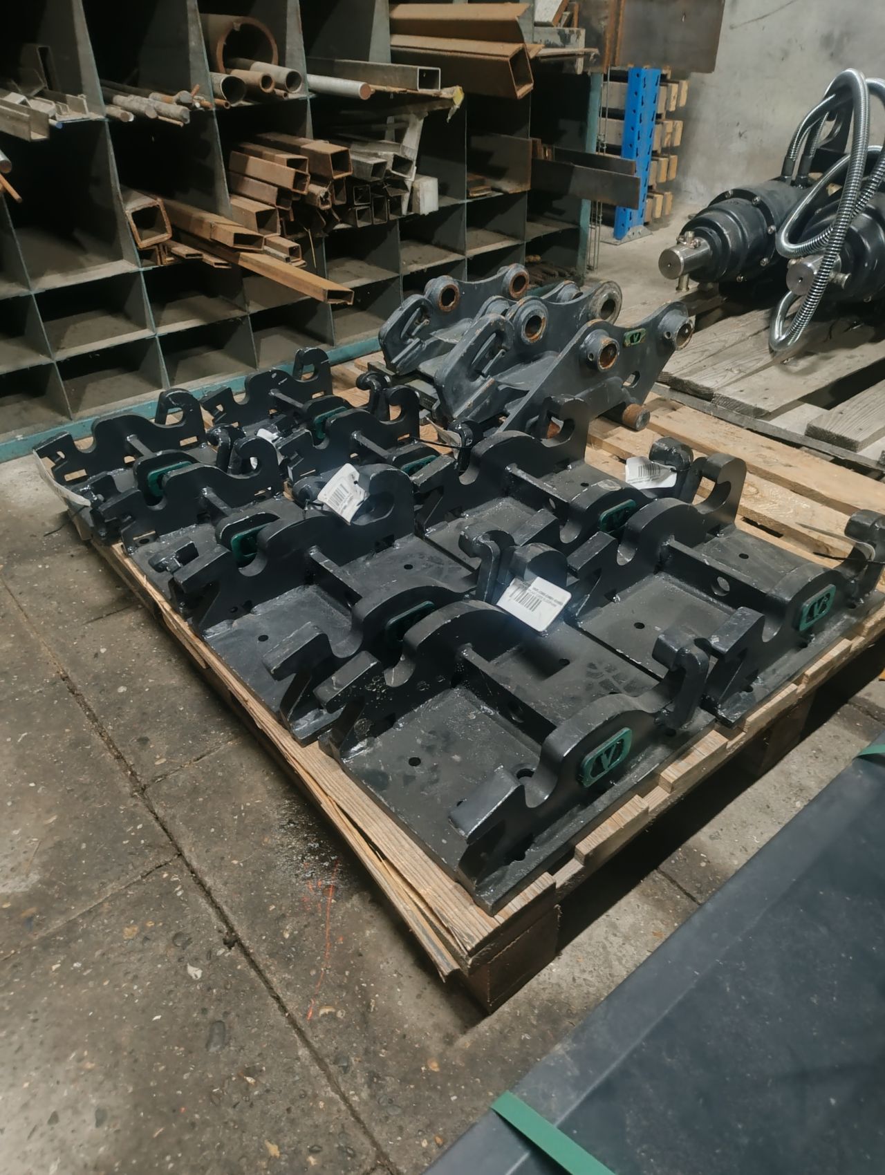 Aanbouwdelen cw05 cw10 bakken grijpers pallet lepels grondboor