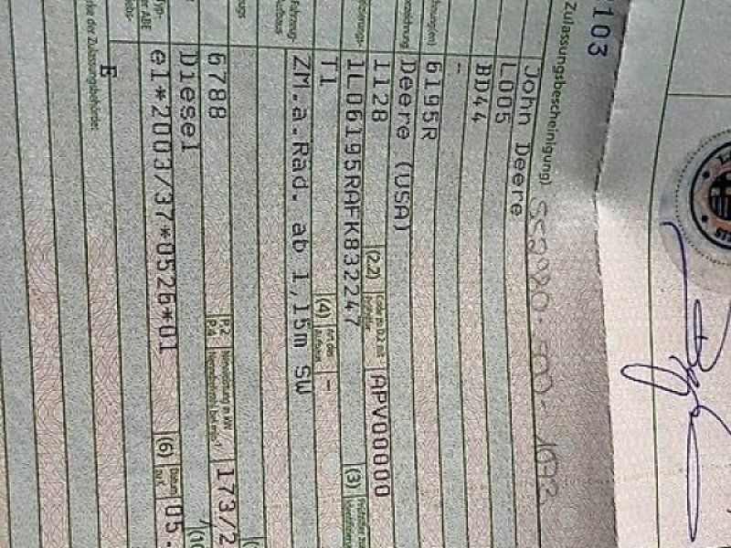 John Deere 6195R *Auto Quad* 3200BH