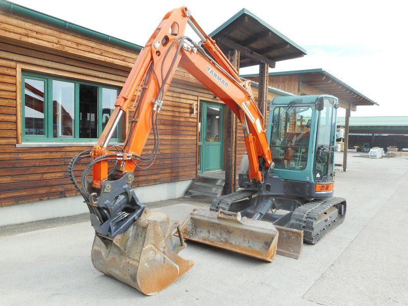 Yanmar Vio57 ( 5.325kg ) POWERTILT + hydr. SW + 3 Löffe