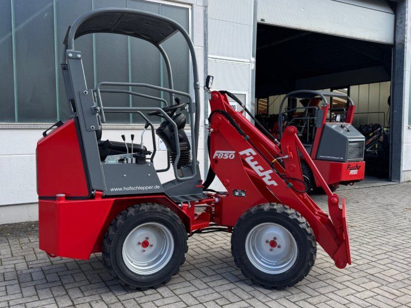 Fuchs F 850 Hoflader lader Knicklader