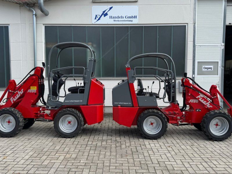 Fuchs F 850 Hoflader lader Knicklader