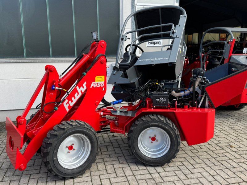 Fuchs F 850 Hoflader lader Knicklader