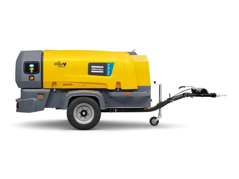 Atlas Copco XAS 188-14 PACE - N PD WHEELS