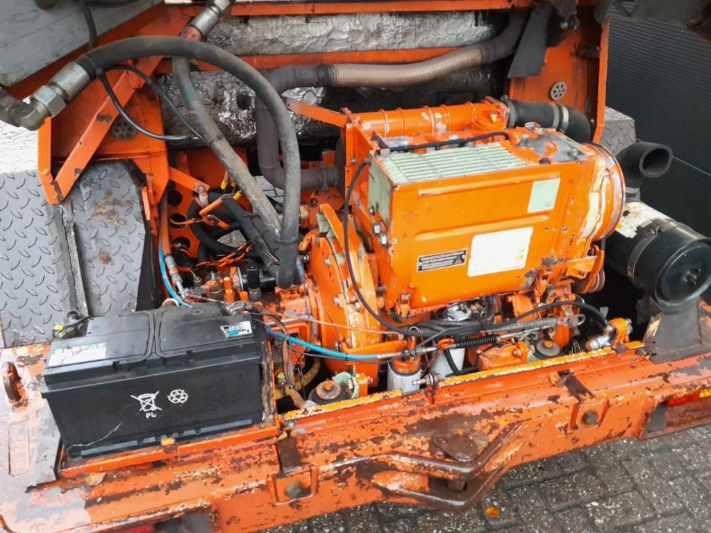 Atlas AR 46 C shovel met puinbak dichte bak en vorken