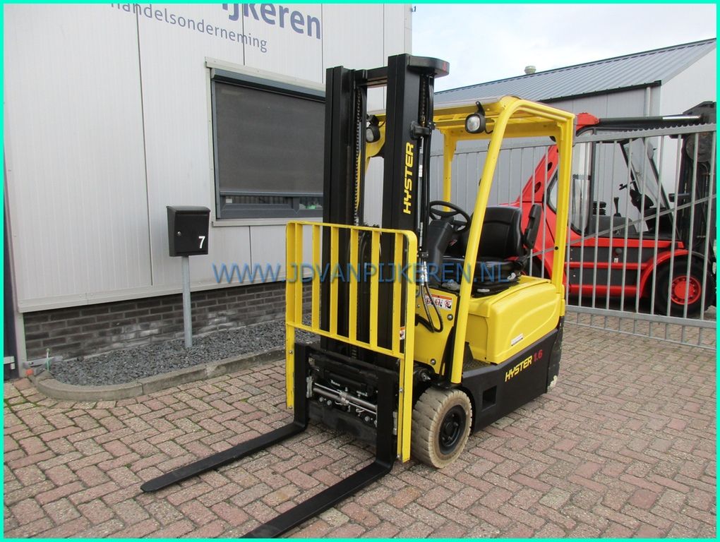 Hyster J1.6XNT 2018 accu75%+triplex4.9m+shift+forkpositioner