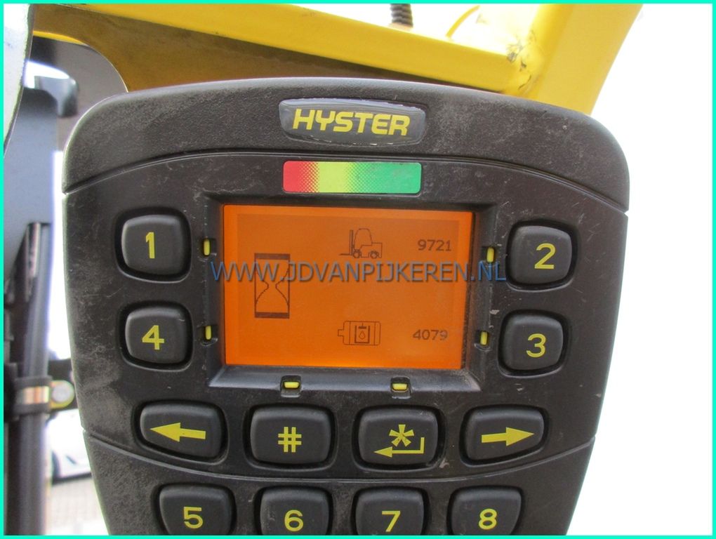 Hyster J1.6XNT 2018 accu75%+triplex4.9m+shift+forkpositioner