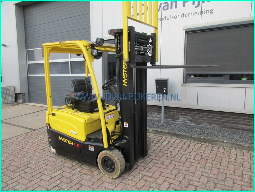 Hyster J1.6XNT 2018 accu75%+triplex4.9m+shift+forkpositioner