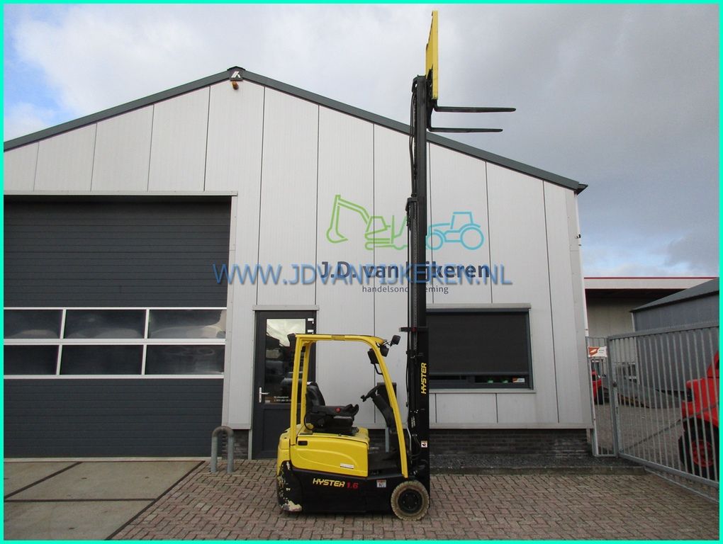 Hyster J1.6XNT 2018 accu75%+triplex4.9m+shift+forkpositioner