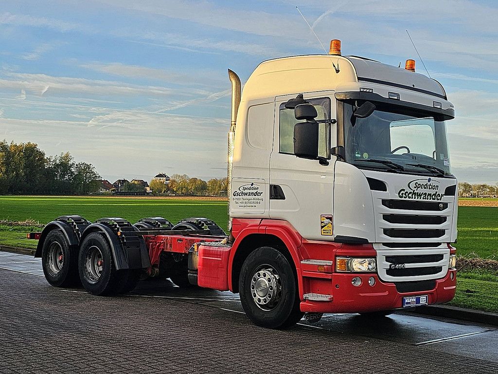 SCANIA G450 highline,6x4