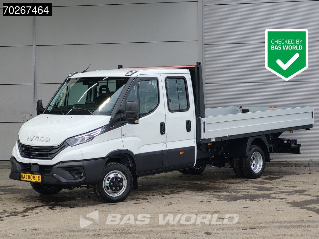 Iveco Daily 35C18 3.0L Dubbel Cabine Chassis 410WB 2025 model LED Navi Camera Airco Cruise Fahrgestell Klima Tempomat
