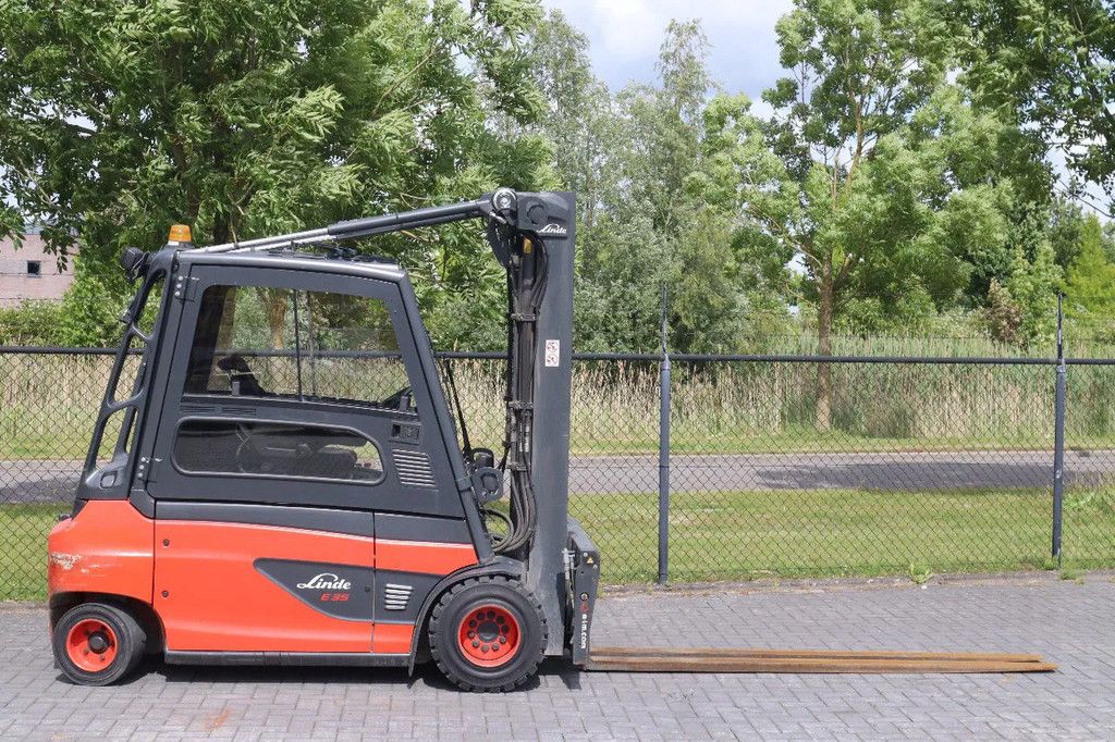 Linde E35 L-01 | DUPLEX | SIDESHIFT | POSITIONERS | LOW HOURS