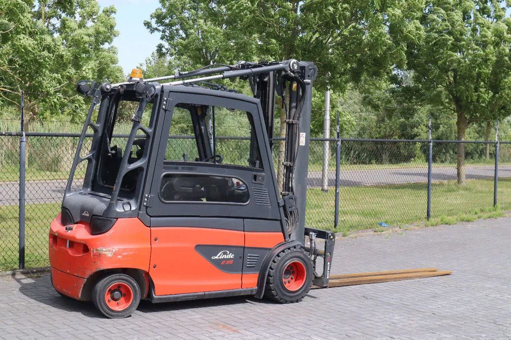 Linde E35 L-01 | DUPLEX | SIDESHIFT | POSITIONERS | LOW HOURS