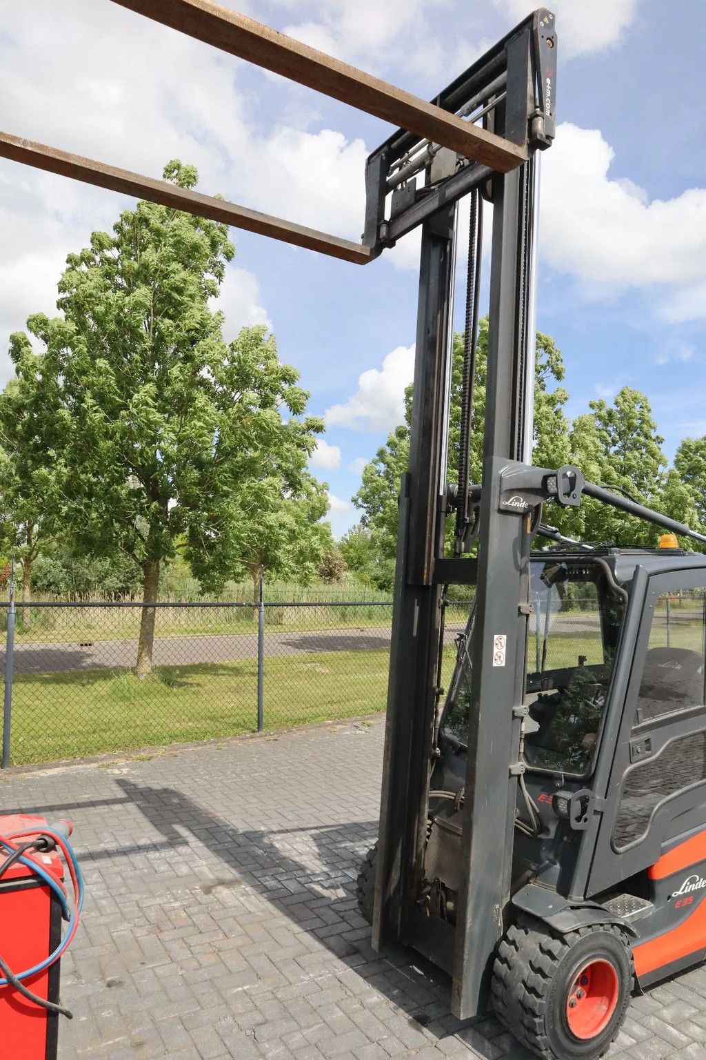 Linde E35 L-01 | DUPLEX | SIDESHIFT | POSITIONERS | LOW HOURS