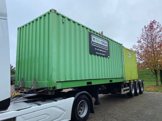 20ft open zijkant met deuren