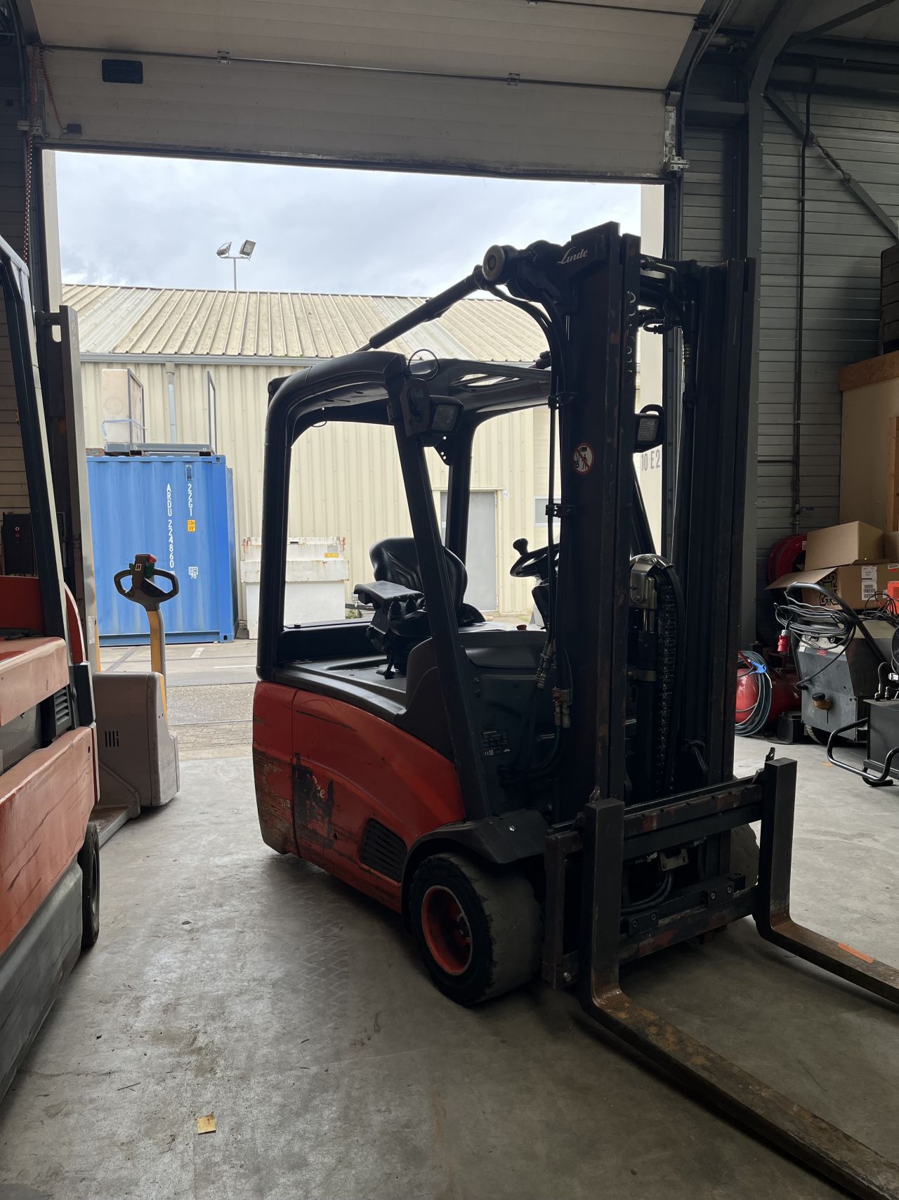 Heftruck Linde E 18-01 bouwjaar 2012