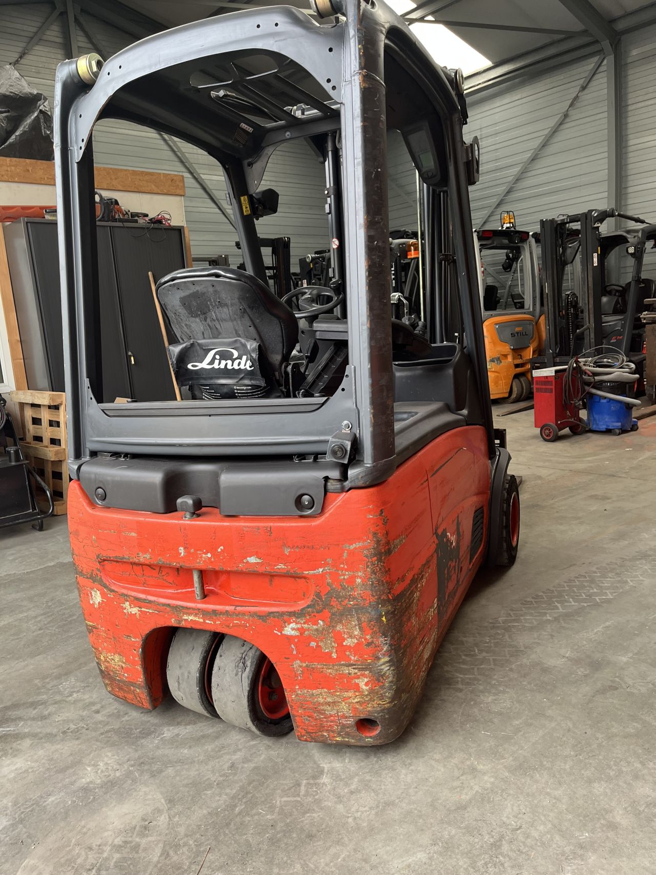 Heftruck Linde E 18-01 bouwjaar 2012