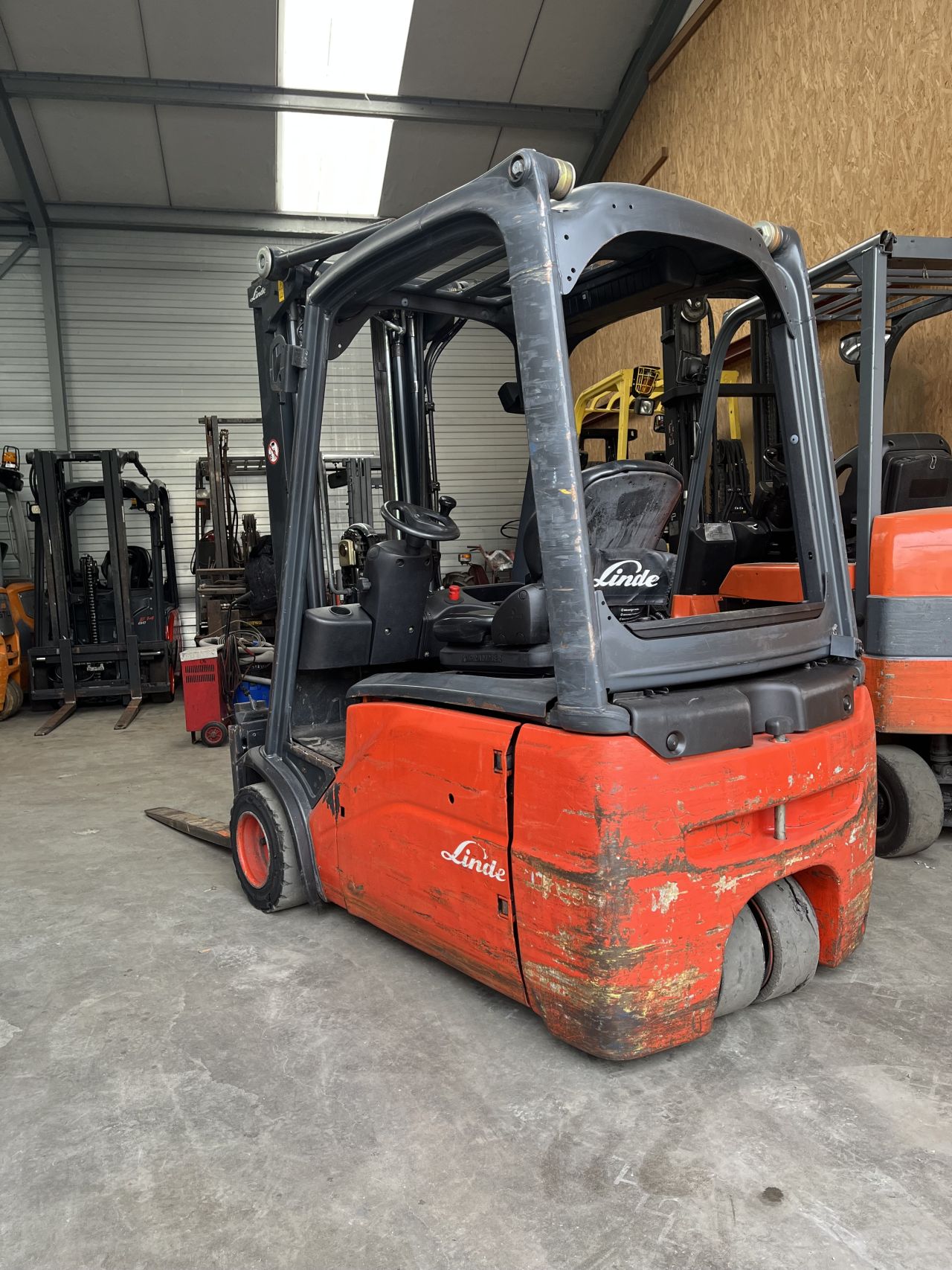 Heftruck Linde E 18-01 bouwjaar 2012