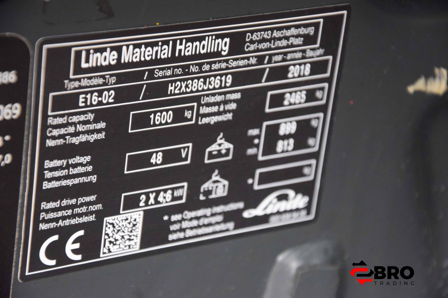 2018 Linde E16-02 EVO Triplex | 4 Ventielen!