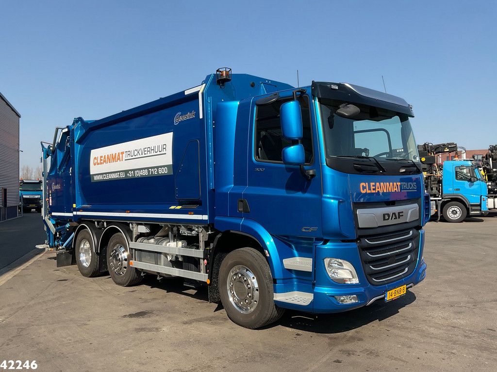 DAF FAG CF 340 Geesink 20m3 Welvaarts weighing system