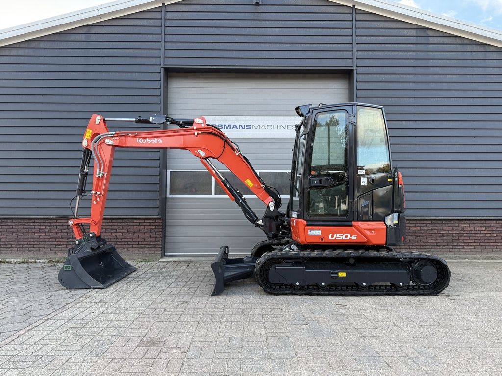 Kubota U50-5 HI SPEC minigraver NIEUW airco €885 LEASE