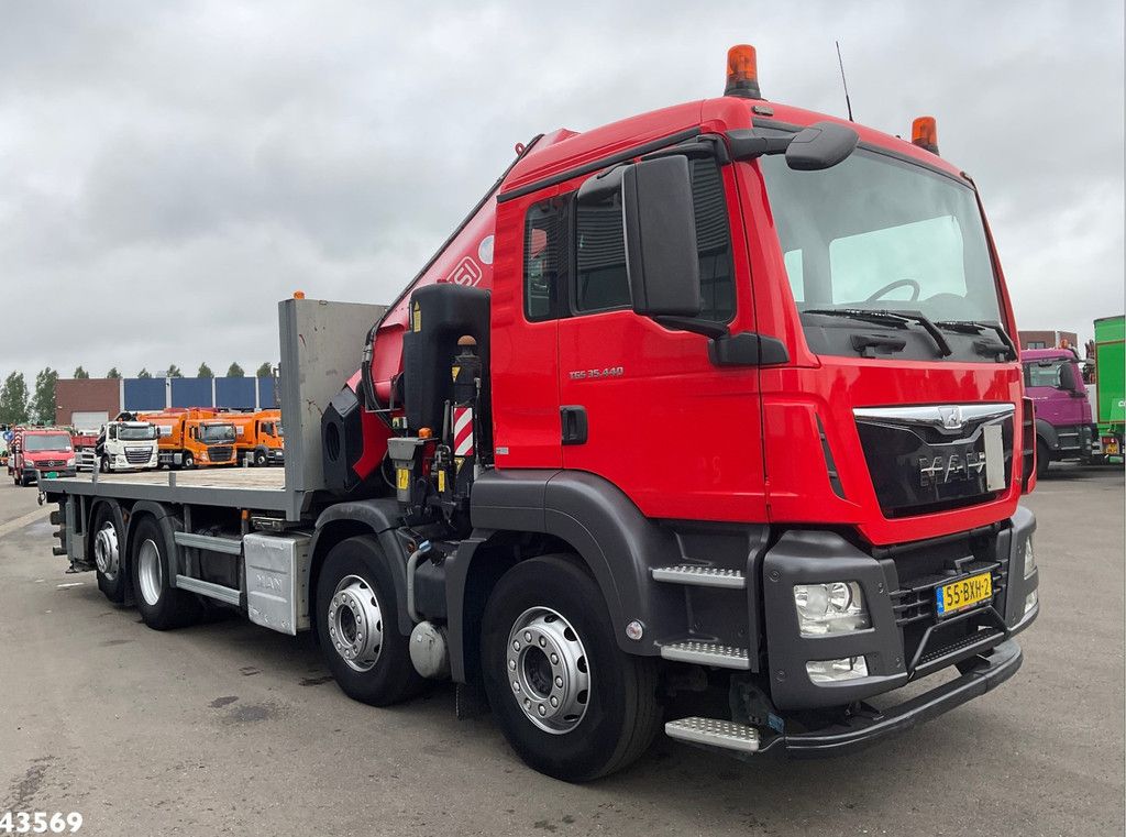 Man TGS 35.440 Euro 6 Fassi 66 Tonmeter laadkraan