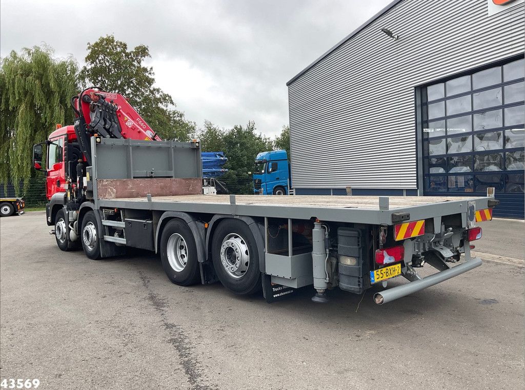 Man TGS 35.440 Euro 6 Fassi 66 Tonmeter laadkraan