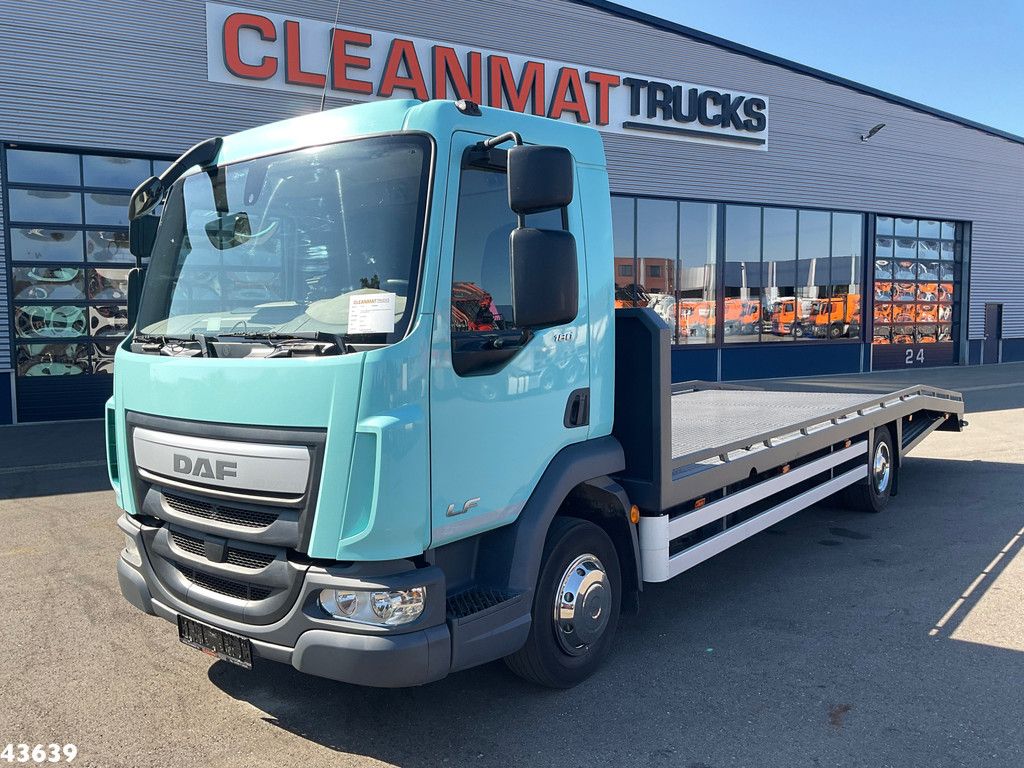DAF LF 180 Euro 6 Autotransporter met oprijplaten Just 136.604 km!