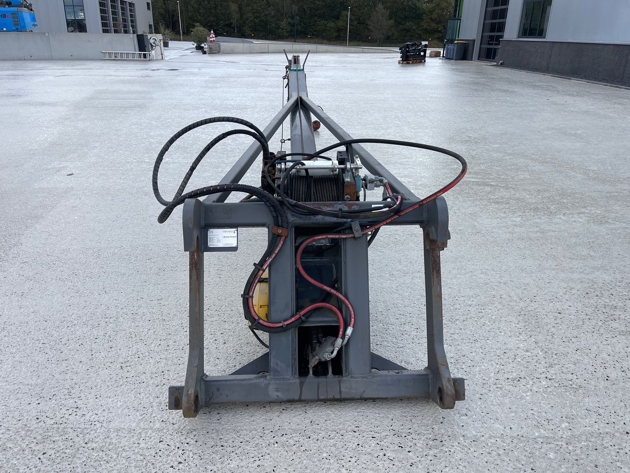 Telescoopmast / jib shovel + Lier