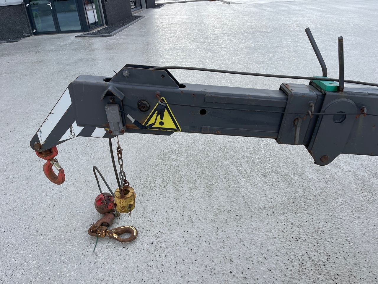 Telescoopmast / jib shovel + Lier