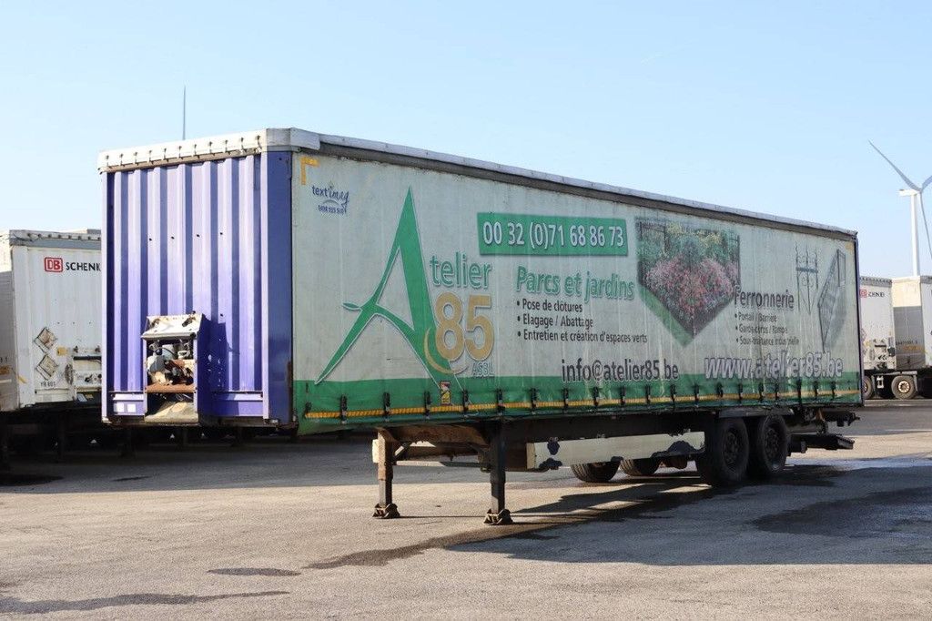 Planenauflieger Krone SZF 18 2003