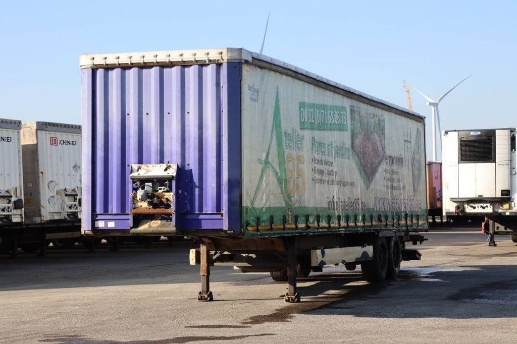 Planenauflieger Krone SZF 18 2003