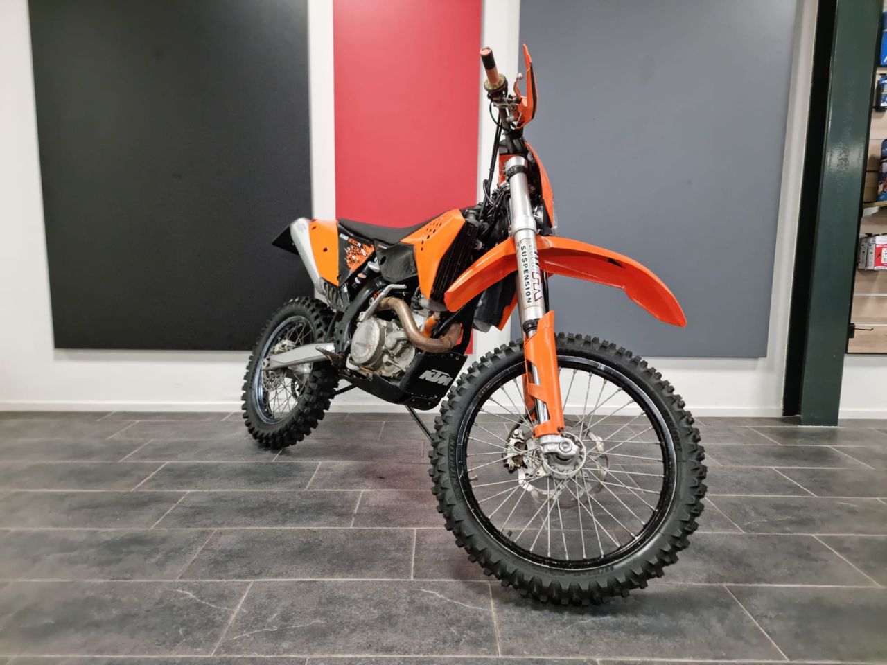KTM 530 EXC (2009) met kenteken