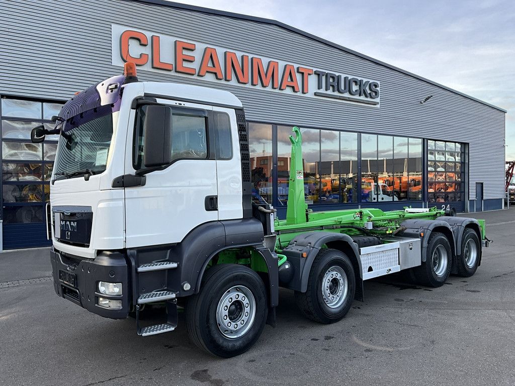 MAN TGA 41.440 8x4 Full Steel AJK 26 Ton Haakarmsysteem