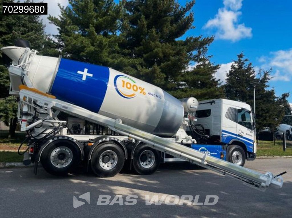 Volvo FMX 670 8X4 100% ELectric 490 kW 10m3 FML Mixer Lift/Steering Axle