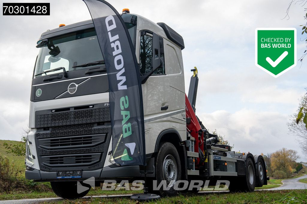 Volvo FH 500 6X2 NEW! Penz Crane 15Z9.50R HIAB Opt 20S56 abroller Automatic