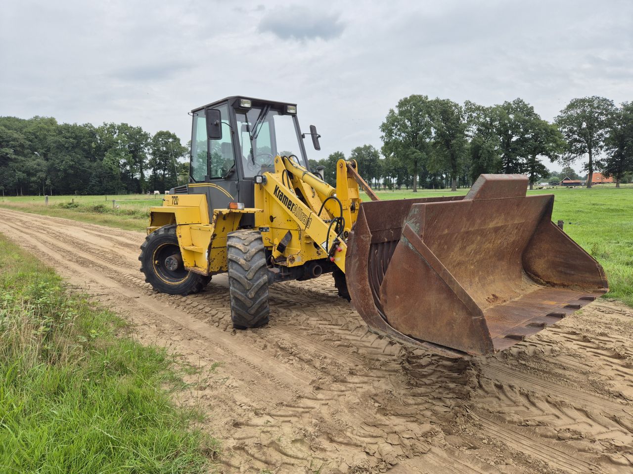 Kramer Shovel met aanbouwdelen