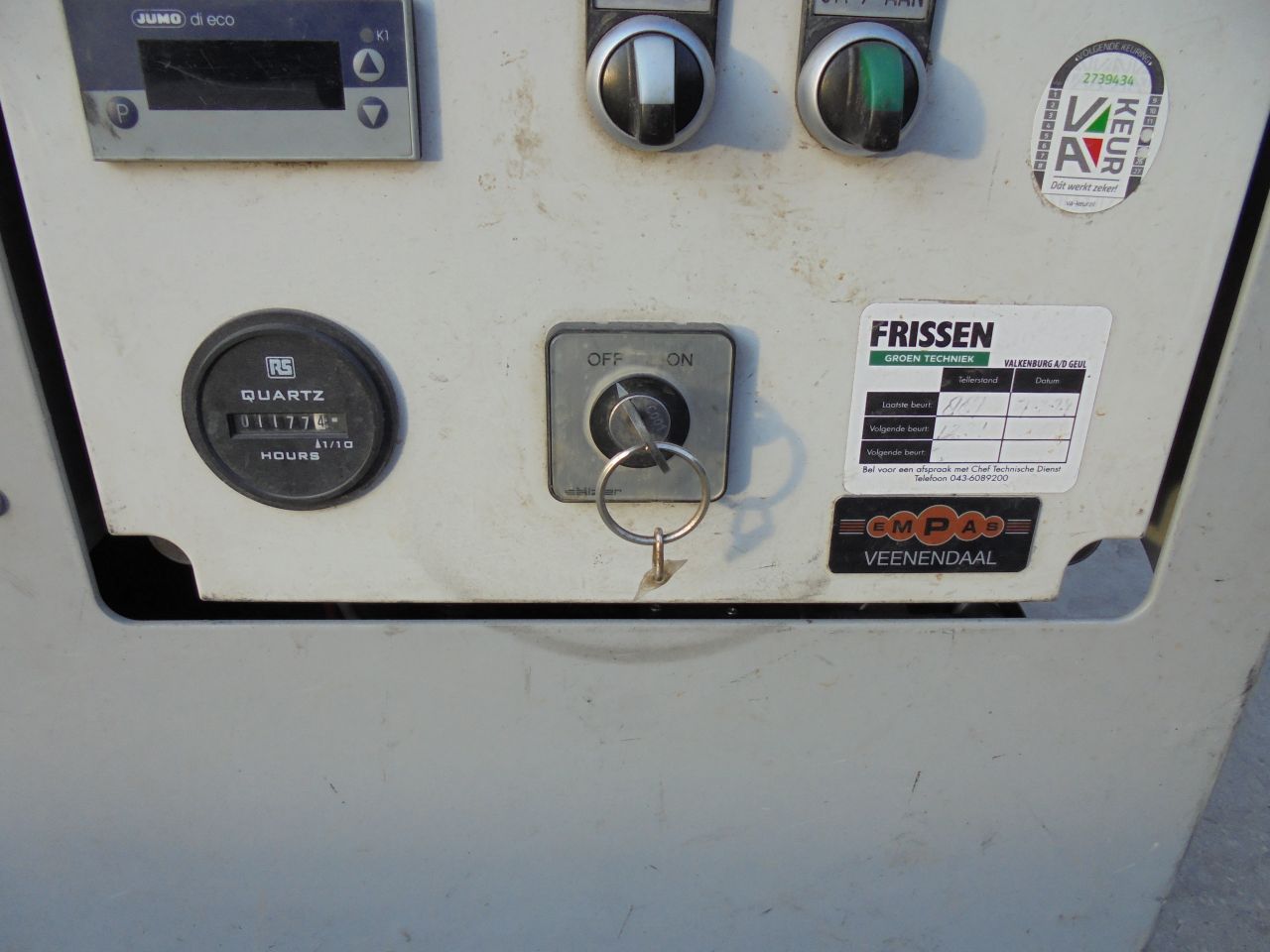 Empas 12-150 mcb,onkruid koken