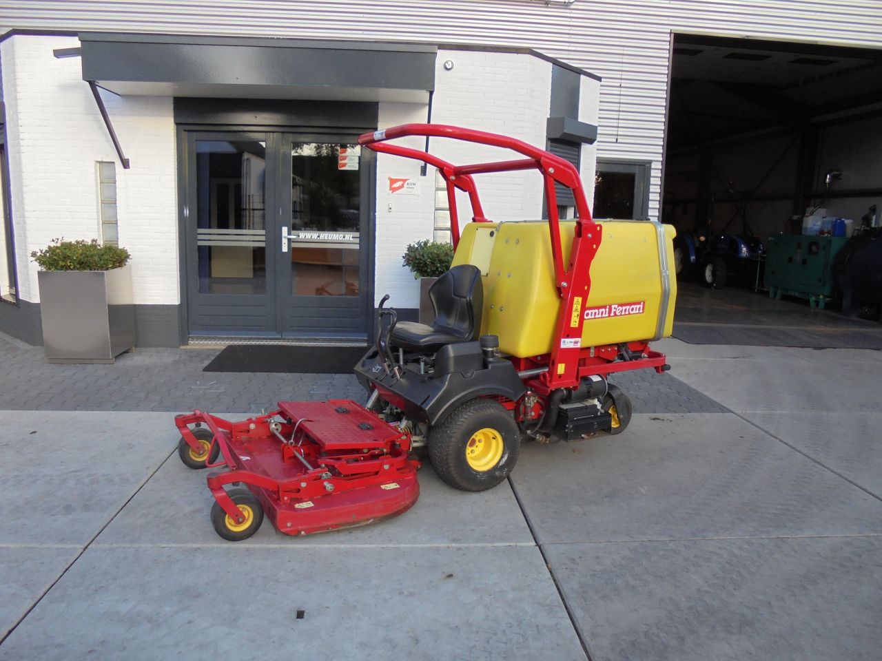 Gianni ferrari TG 922 cirkelmaaier met opvang