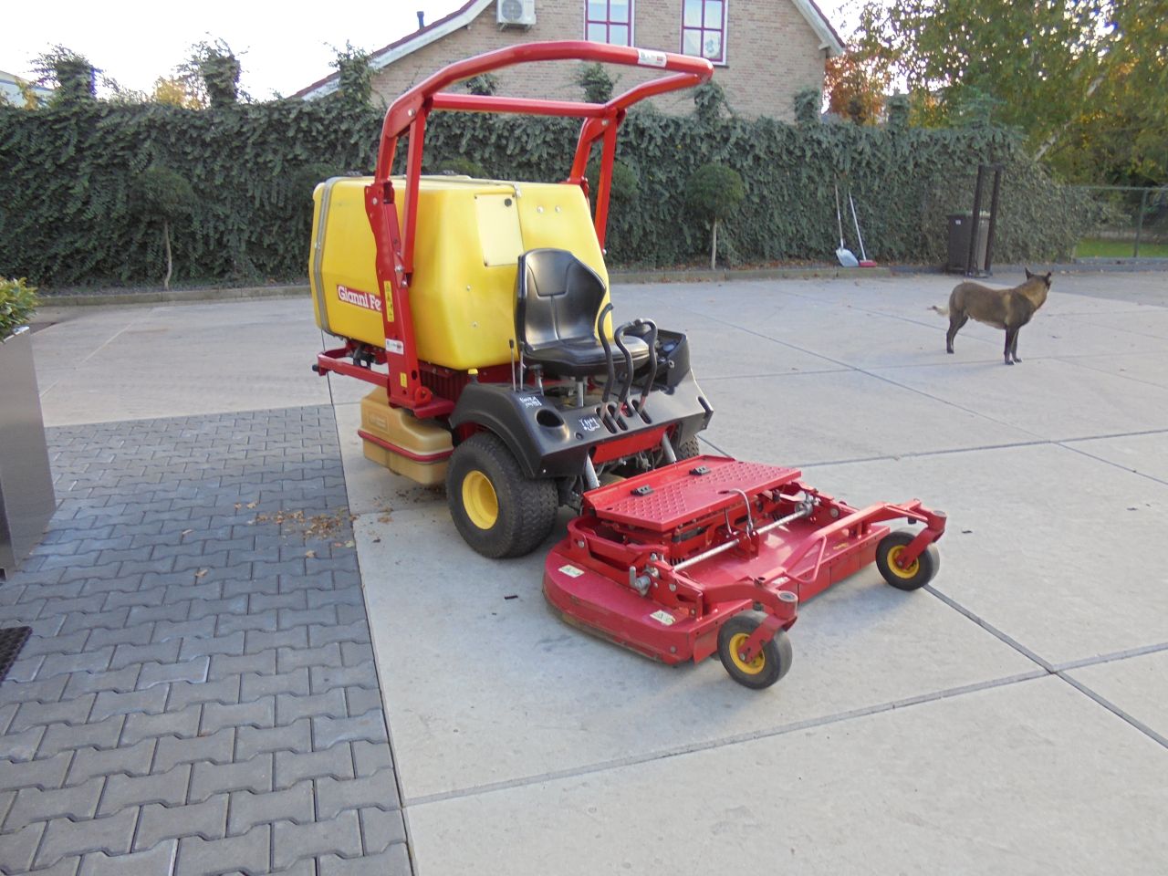 Gianni ferrari TG 922 cirkelmaaier met opvang