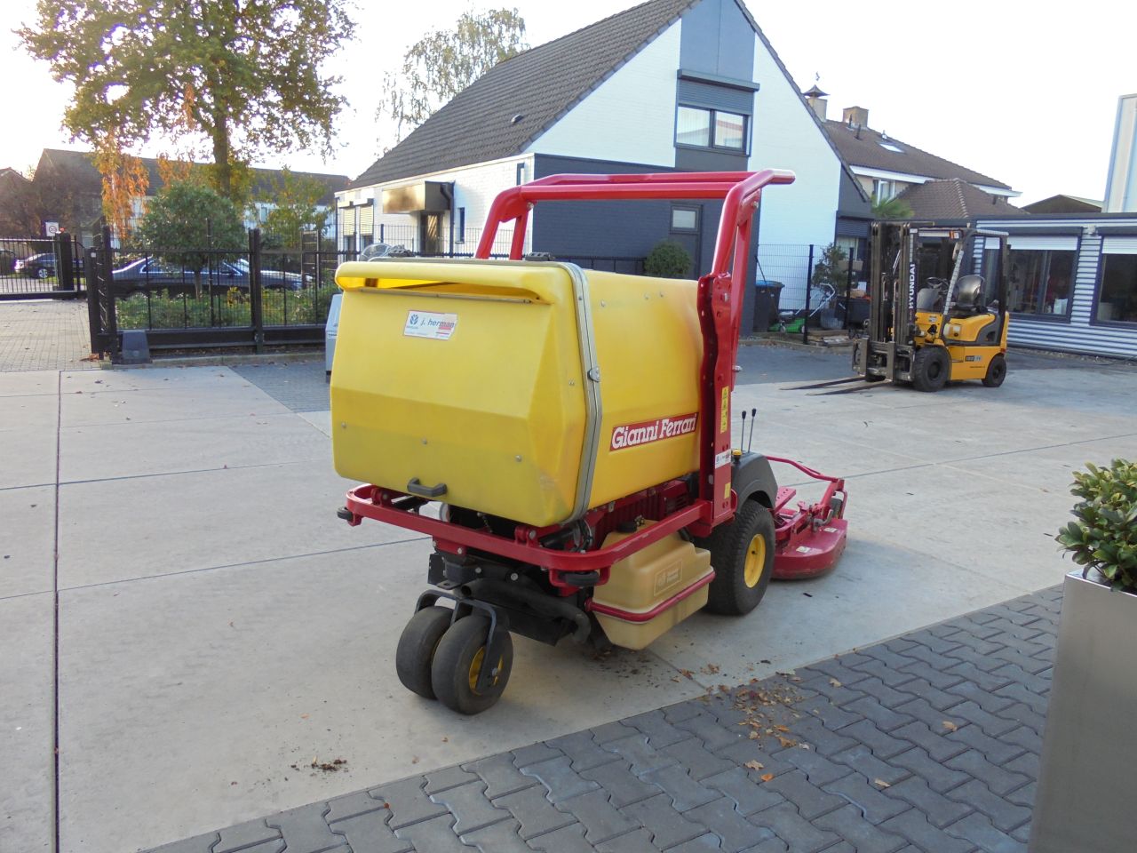 Gianni ferrari TG 922 cirkelmaaier met opvang