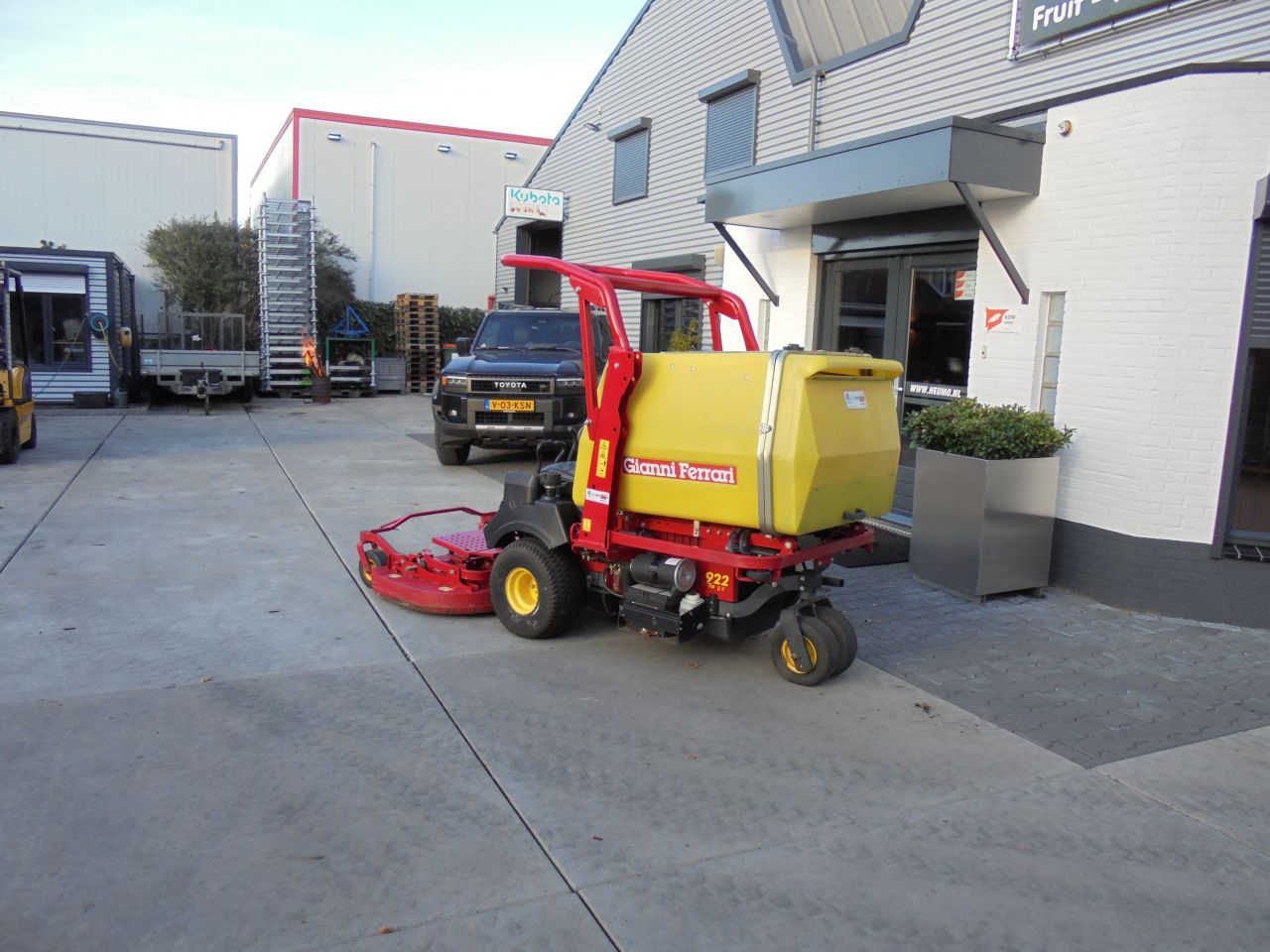 Gianni ferrari TG 922 cirkelmaaier met opvang
