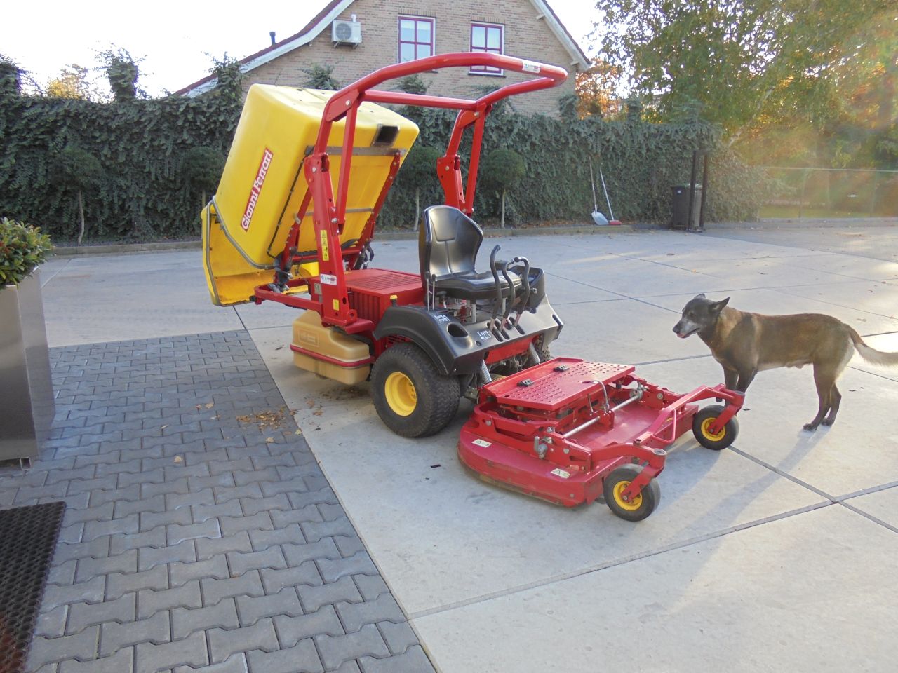 Gianni ferrari TG 922 cirkelmaaier met opvang